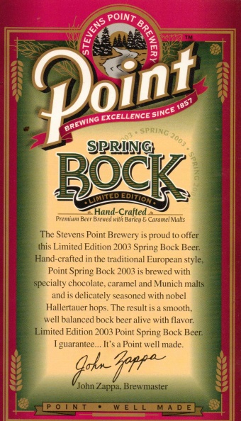 Vintage Spring Bock